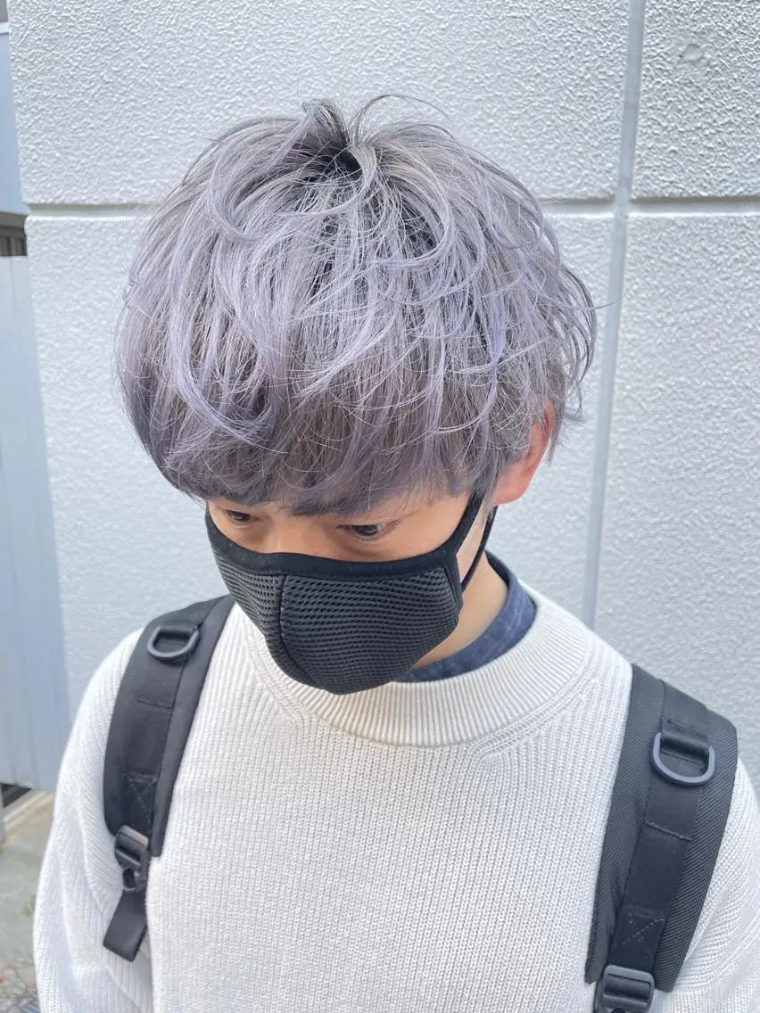 メンズ メンズブリーチ 松田 光雄のヘアスタイル
