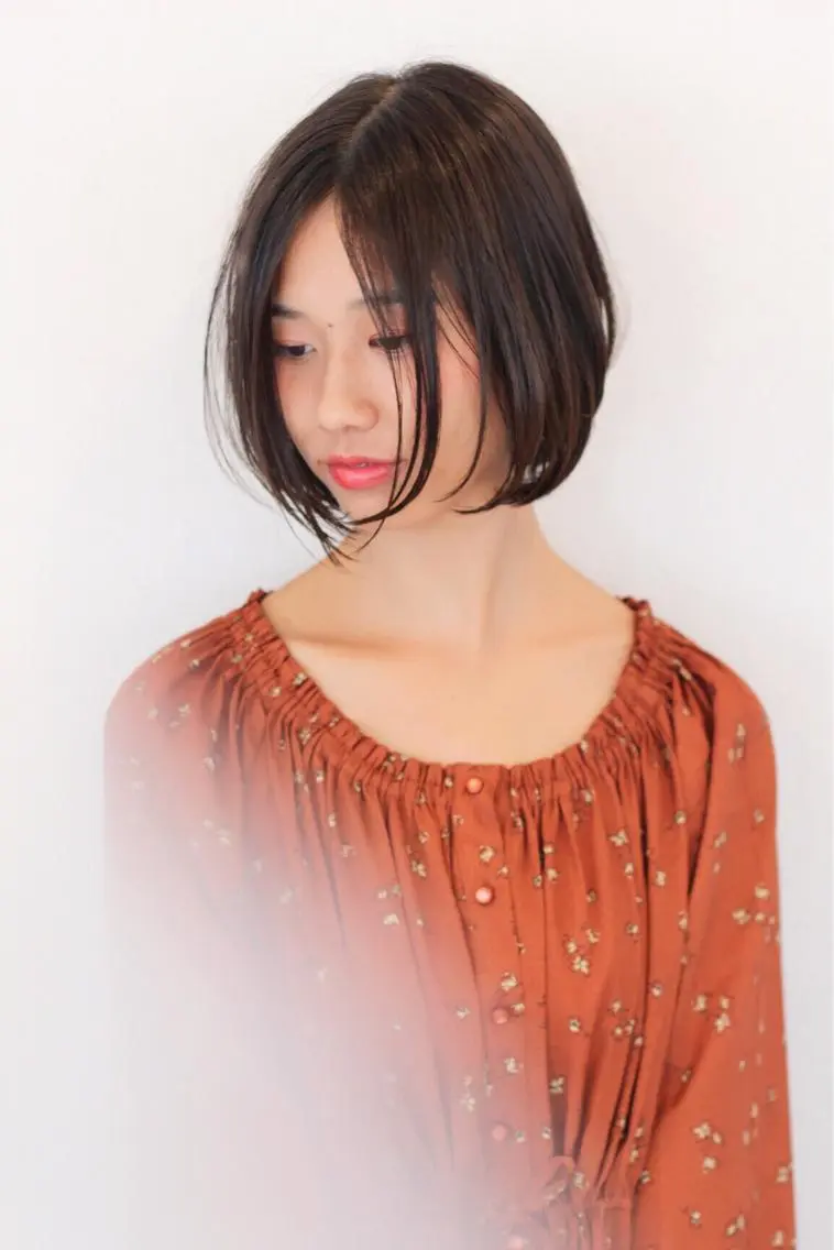 ショート カラー ボブ 小西 裕大のヘアスタイル