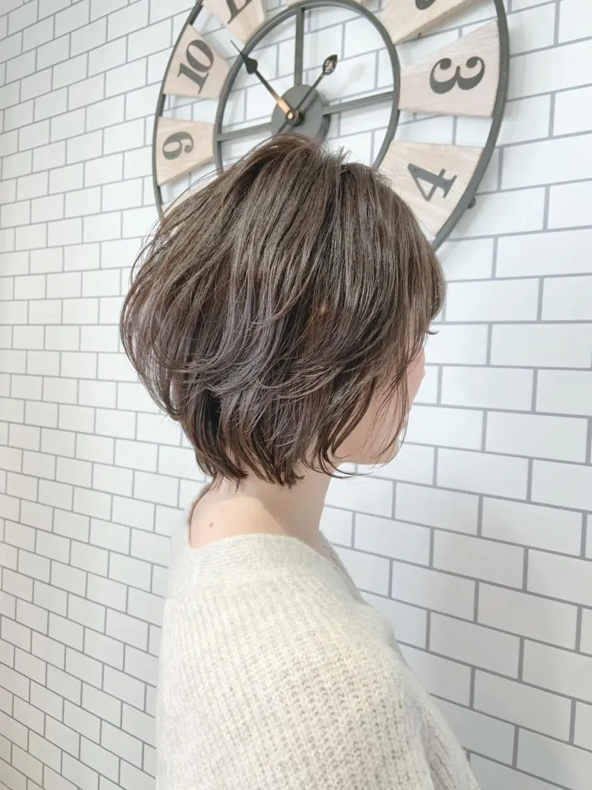 ミディアム カラー ヘアアレンジ 韓国hair🦋 Nanaのヘアスタイル