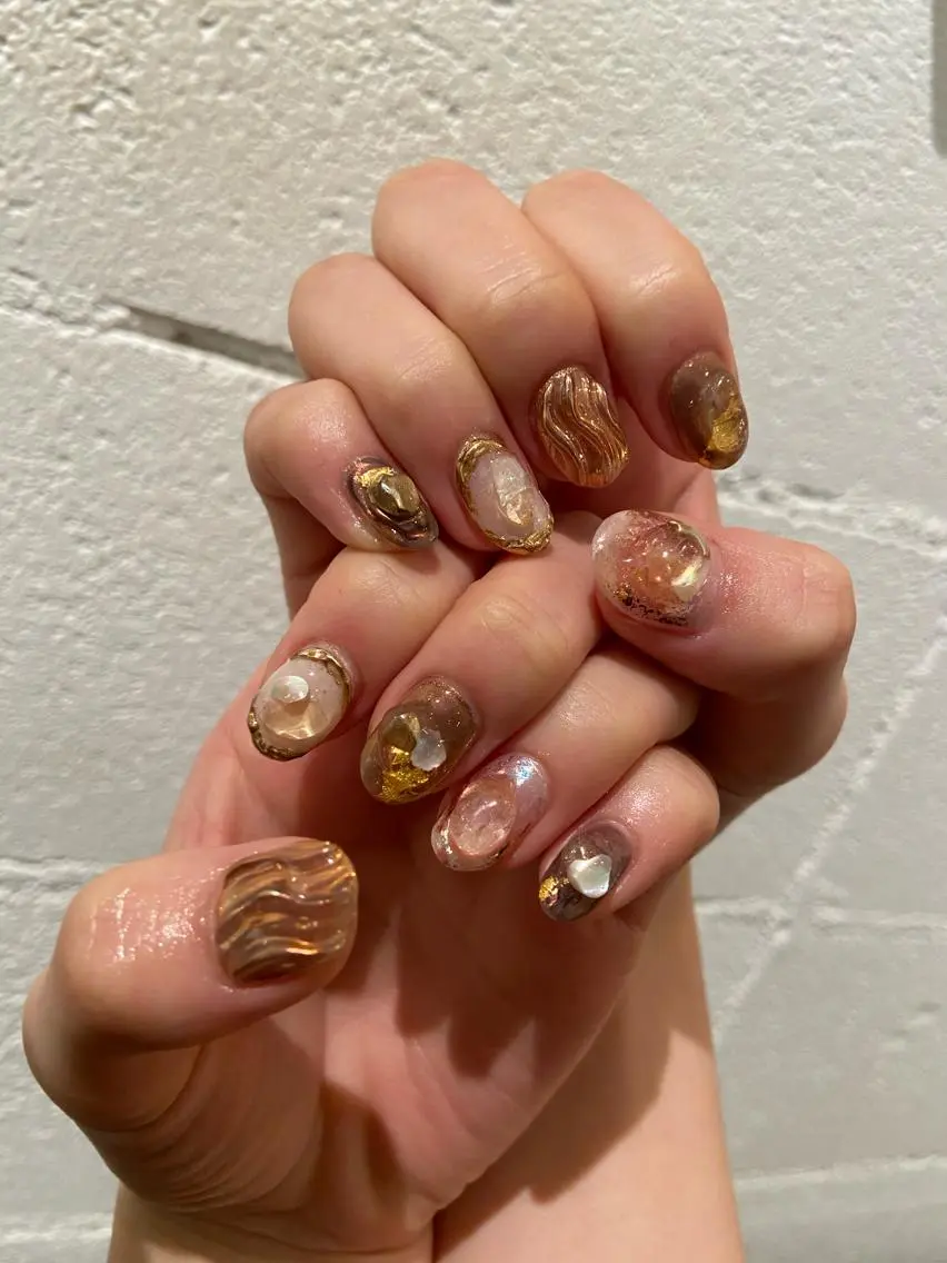 ネイル mimi nail✧︎*。のネイルデザイン