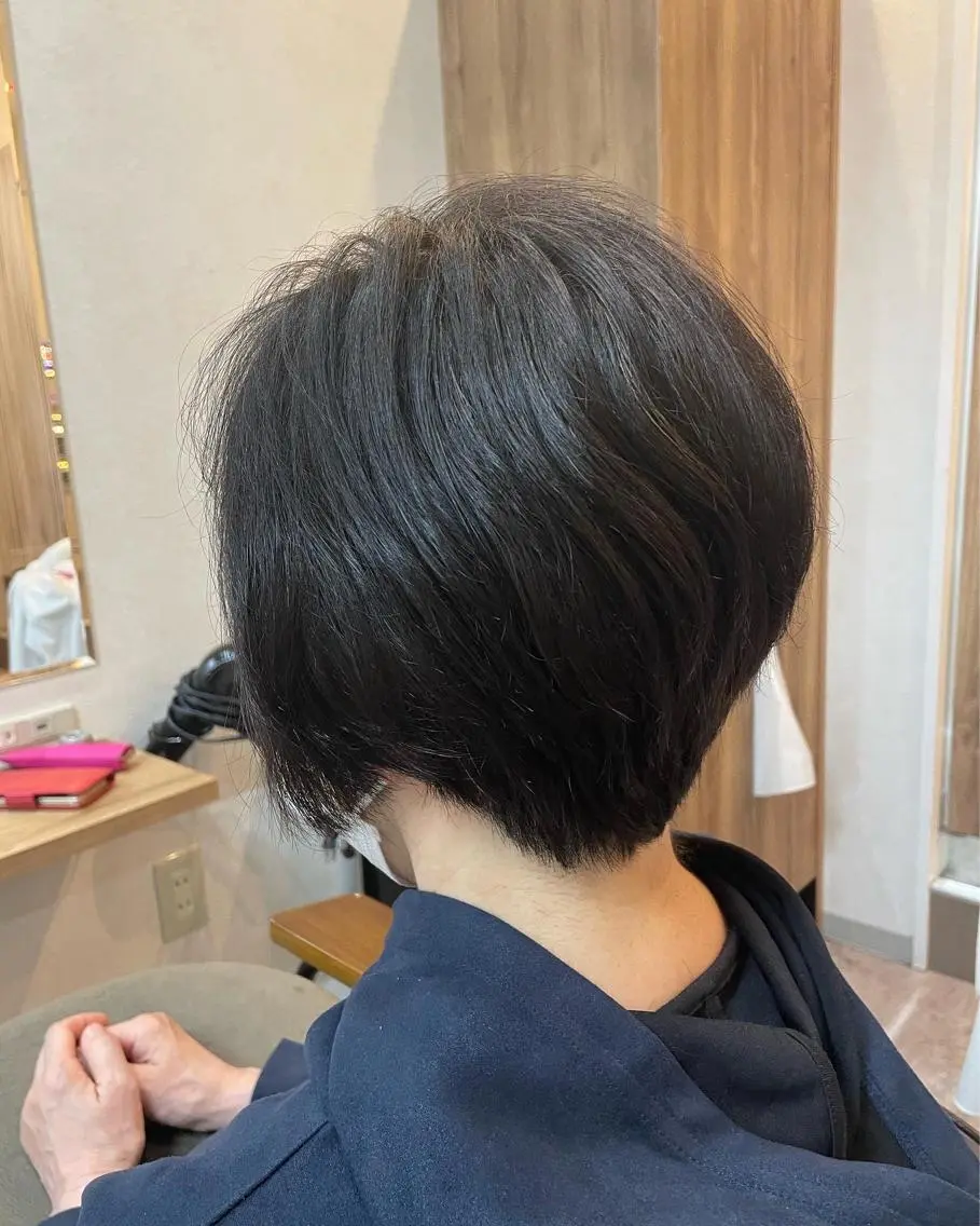 ショート 骨格、カラー診断士 ✂️淡中円花のヘアスタイル