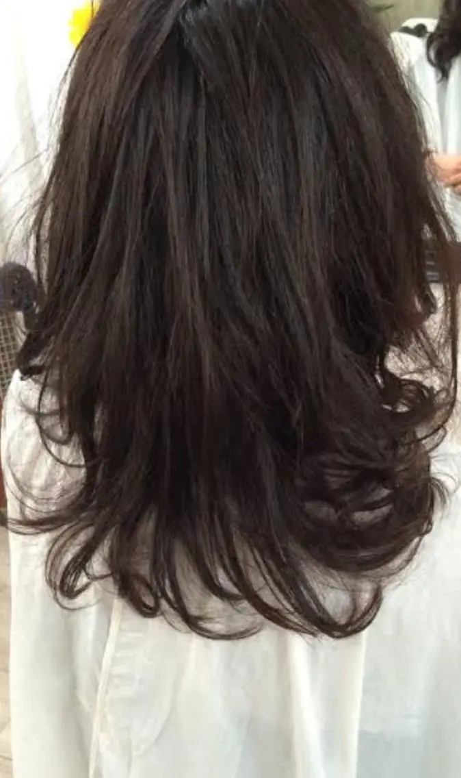 パーマ 岩橋 静香のヘアスタイル