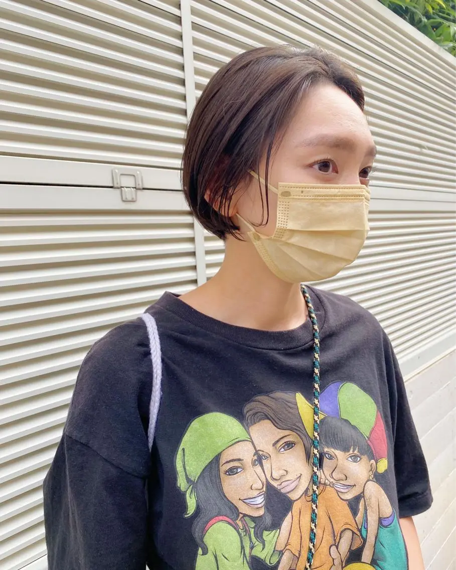 ショート カラー 🟩くすみカラー/ボ ブ/ショート/大司のヘアスタイル