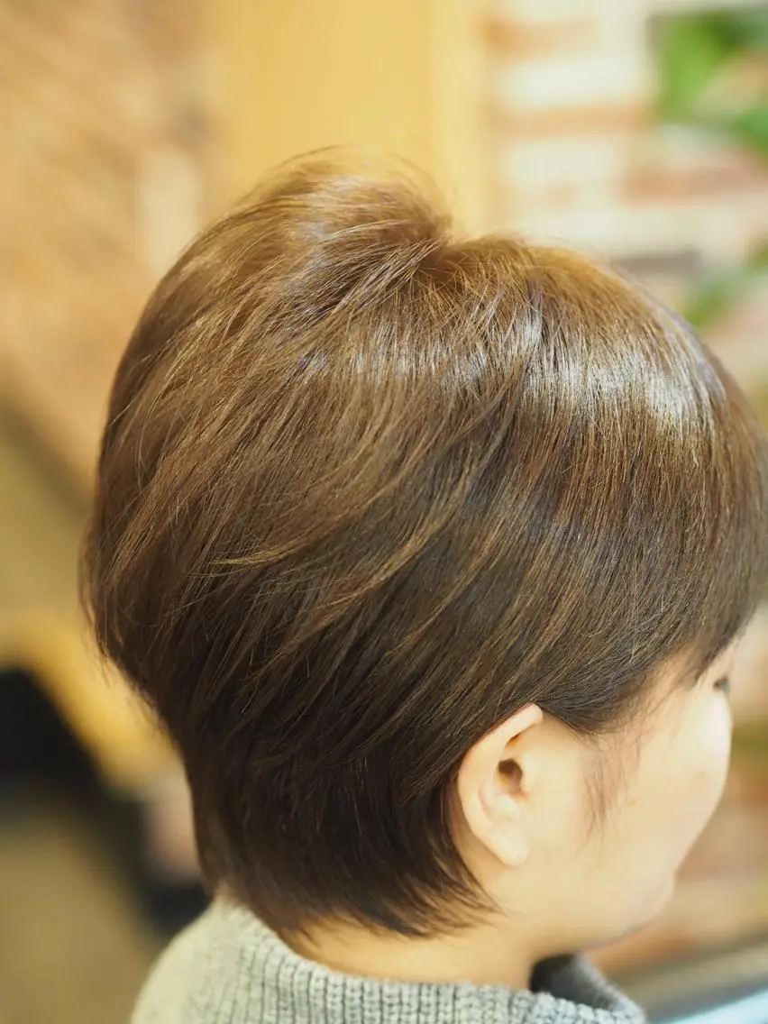 ショート カラー 清水 純のヘアスタイル