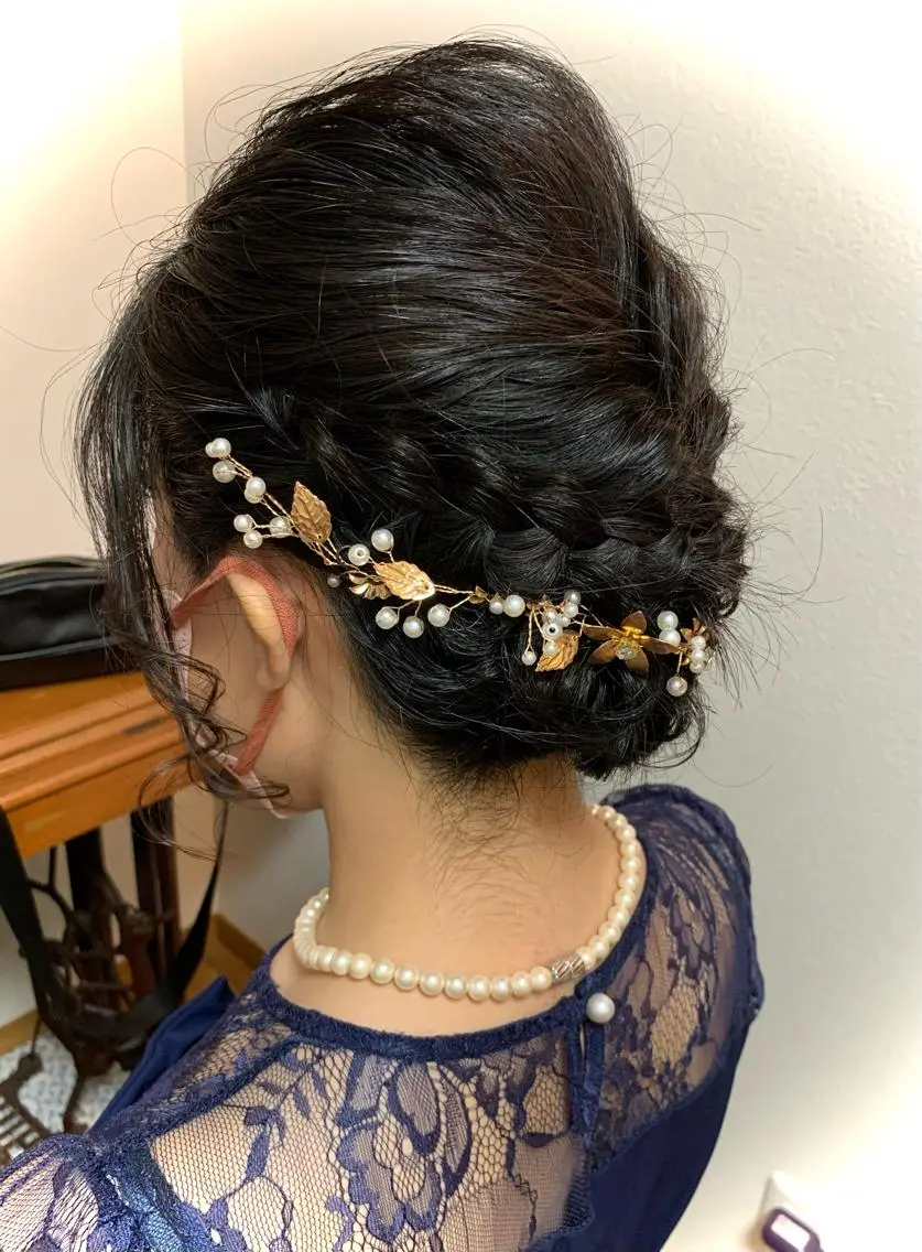 ヘアアレンジ 結婚式・ブライダル 橋口 由佳子のマツエク・マツパデザイン
