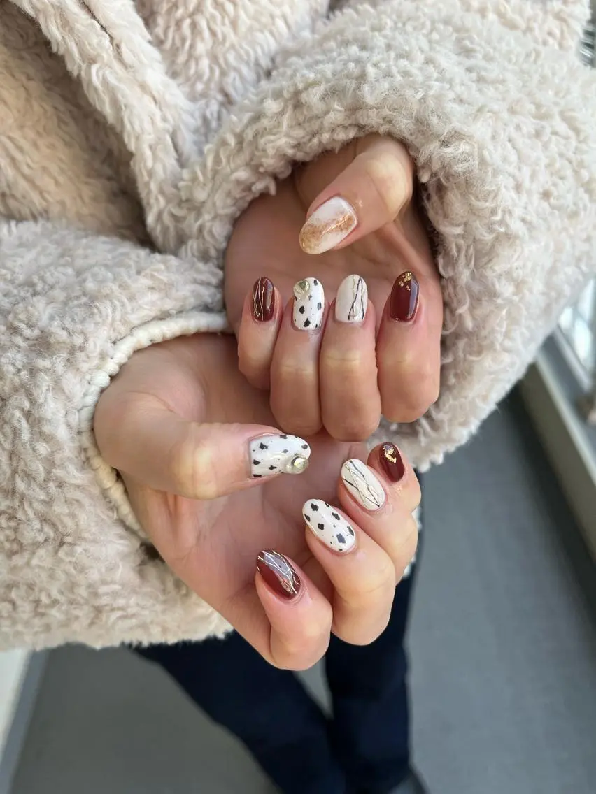 ネイル ハンドネイル フットネイル Nailsalon Fave/Rinaのネイルデザイン
