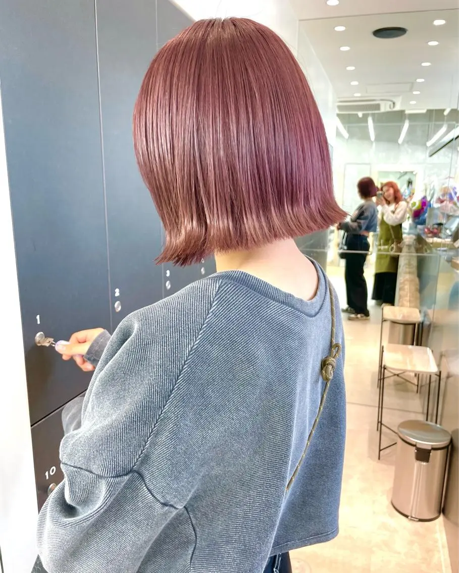 ショート カラー カット ヘアカラー トリートメント ♥️ブリーチ/ボブ/ レイヤー♥️maiのヘアスタイル