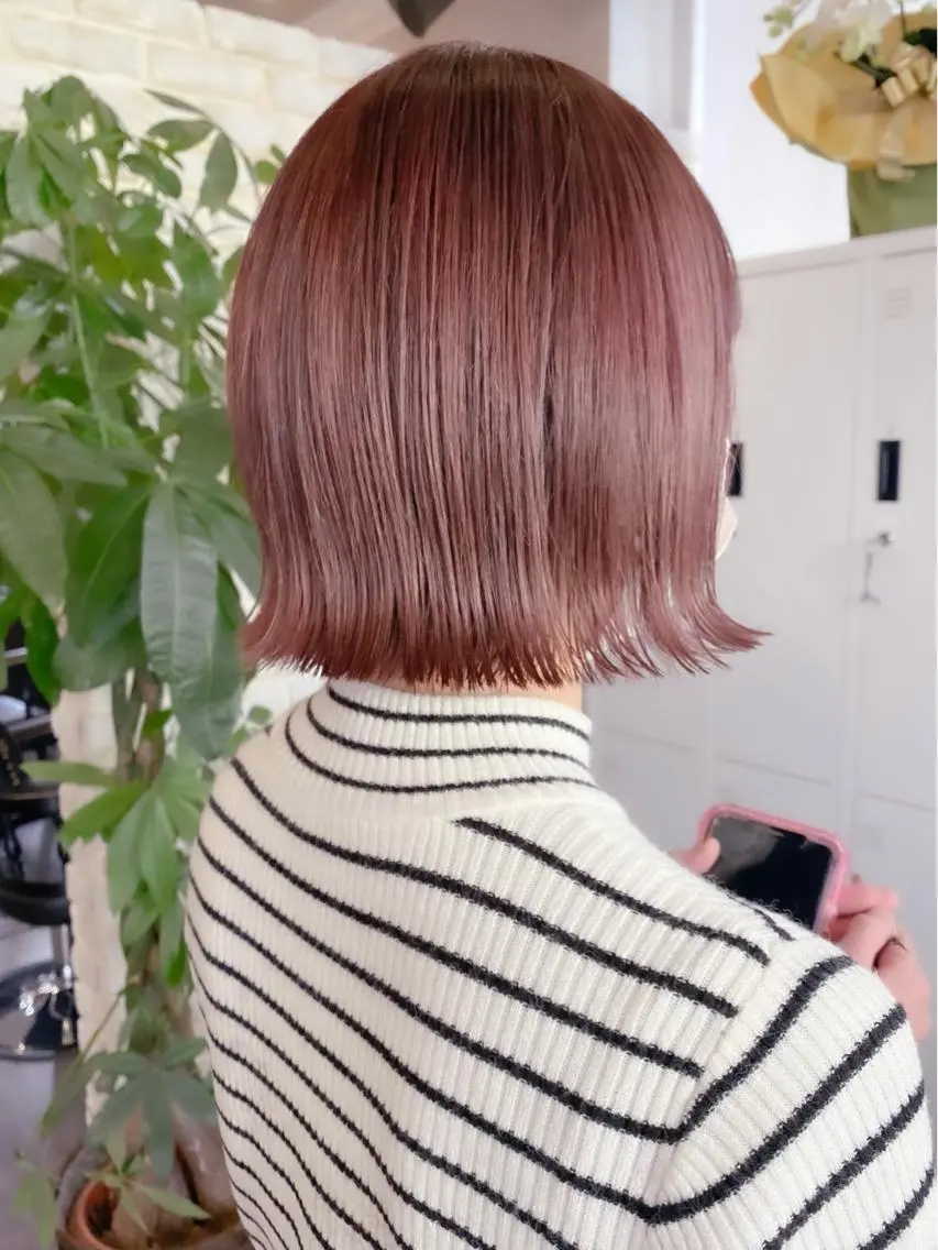 ショート カット ヘアカラー トリートメント 💖透明感カラー HAYATO💖のヘアスタイル
