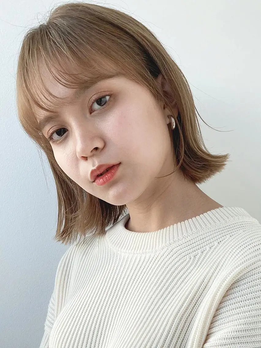 ミディアム ヘアカラー トリートメント メンズ✨パーマ 大室雄基のヘアスタイル