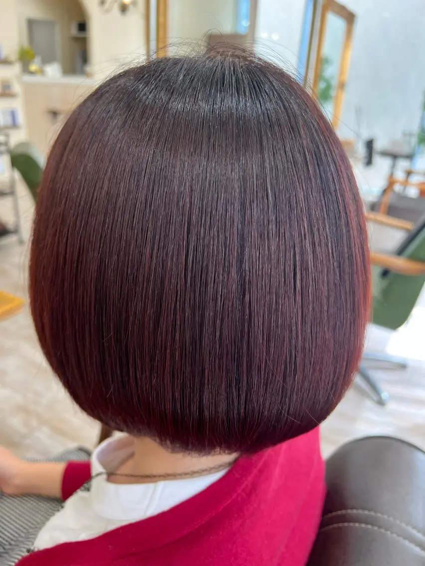ミディアム カラー 髪質改善 新越谷noble店長 松本拓也▶◀*.のヘアスタイル