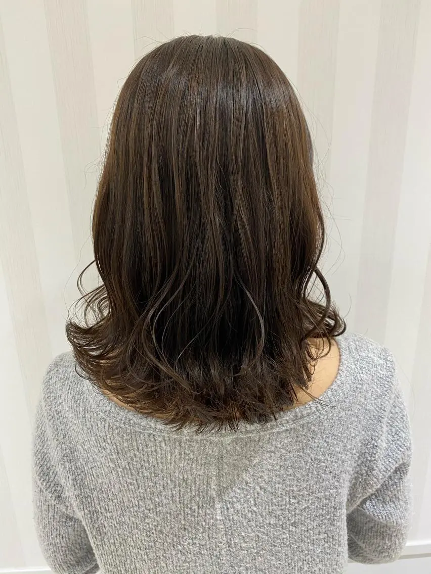 セミロング ヘアカラー トリートメント 🫧艶髪専門🫧 マサヤのヘアスタイル