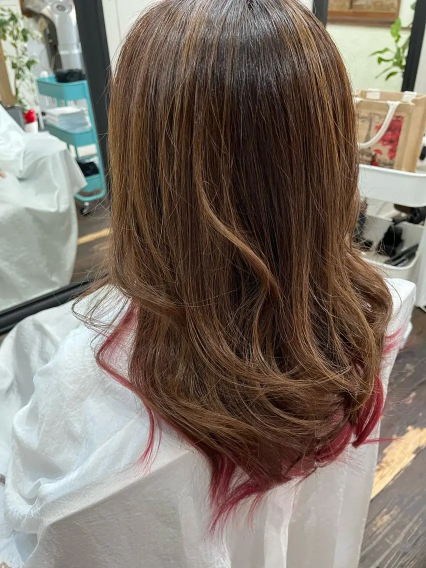 ロング 紙屋 隼人のヘアスタイル