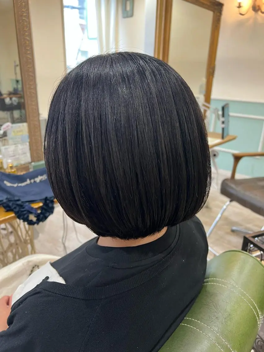 ミディアム カラー ボブ 新越谷noble店長 松本拓也▶◀*.のヘアスタイル