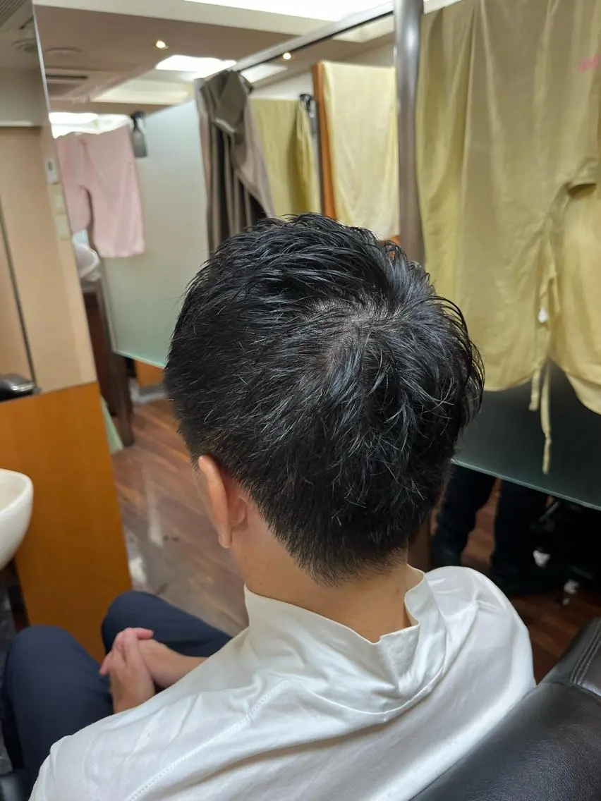 ショート メンズ 刈り上げ 工藤 千織のヘアスタイル