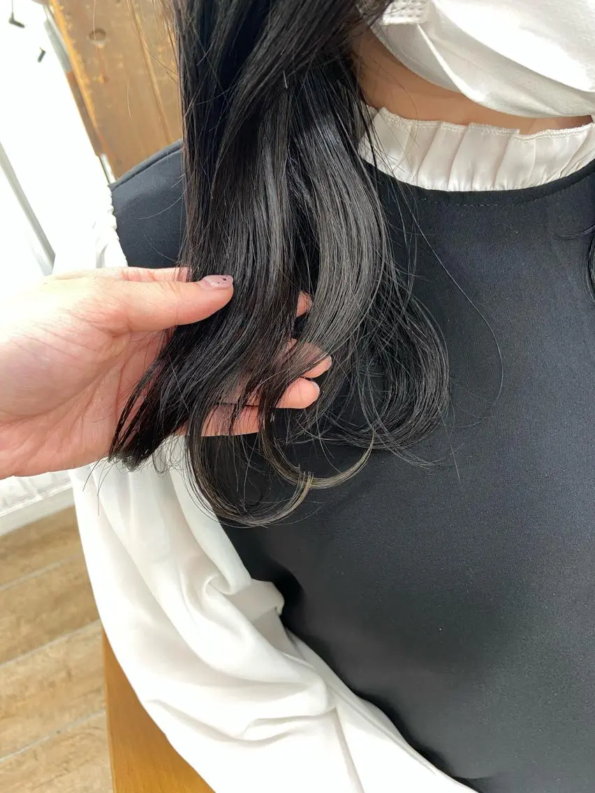 ロング カラー パーマ ヘアアレンジ メンズ キッズ ネイル マツエク・マツパ カット トリートメント 横浜Bob美容師🤎 ERINAのヘアスタイル