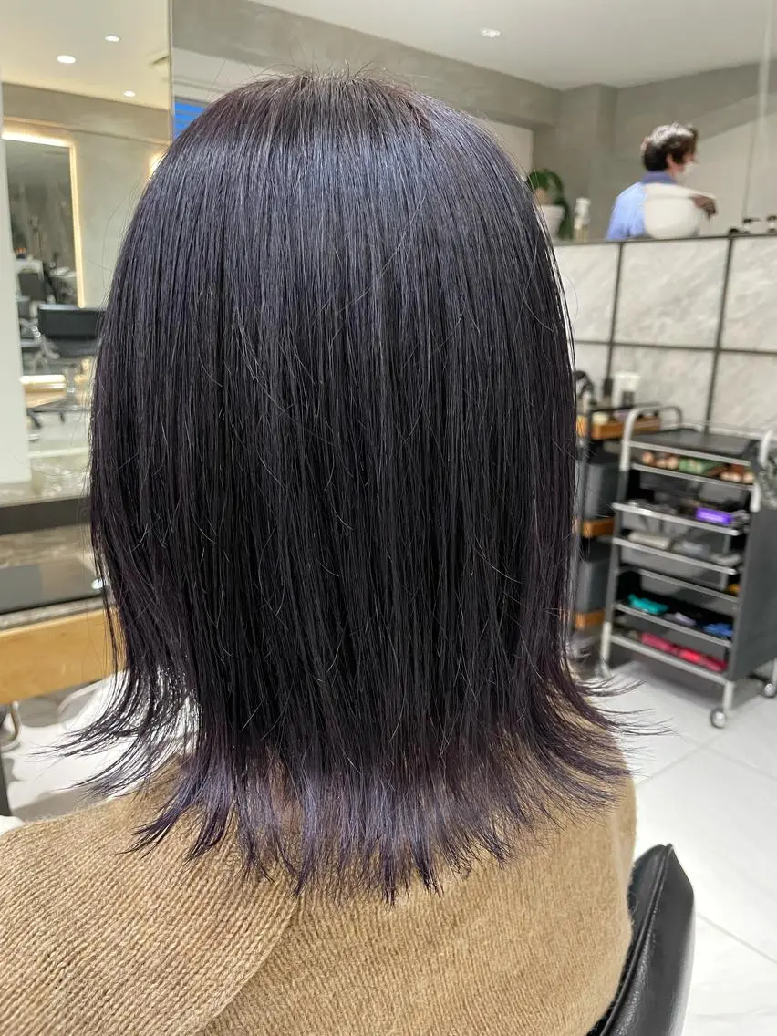 ミディアム カラー カット ヘアカラー トリートメント 🦕小林 大地🦕のヘアスタイル