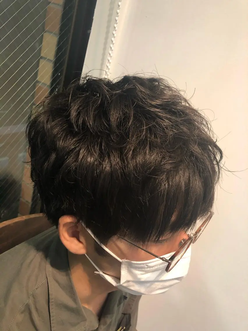パーマ メンズ メンズパーマ 💐パーソナルカラー /市橋加菜💐のヘアスタイル