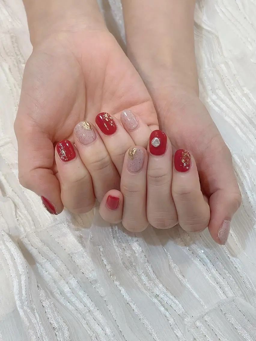 ショート misa🌼 綱島のネイルデザイン