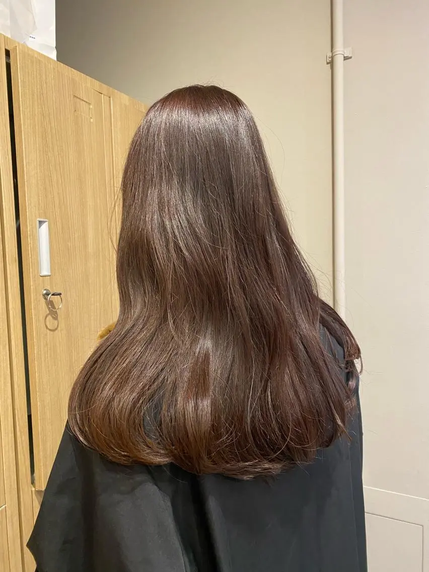 カラー ブラウンカラー 透明感カラー ☪️ブリーチ特化施術 /レイヤー🪽aiのヘアスタイル