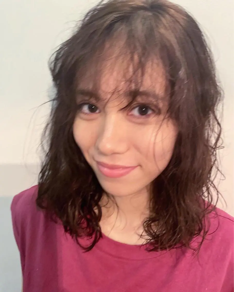 ミディアム カラー パーマ ヘアアレンジ ベージュカラー shoji༄ mikuのヘアスタイル