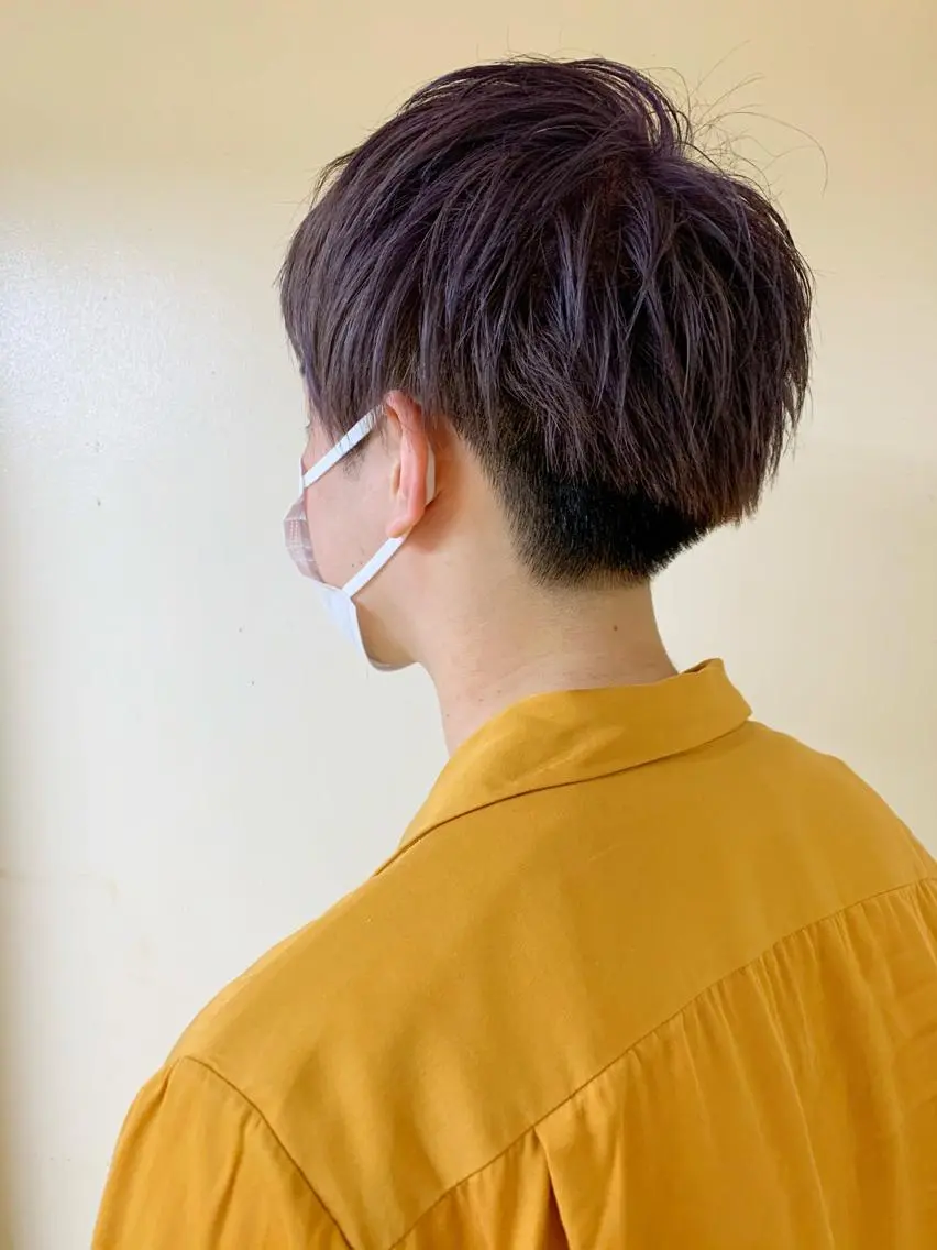 ショート カラー メンズ メンズパーマ メンズ特化ryoのヘアスタイル