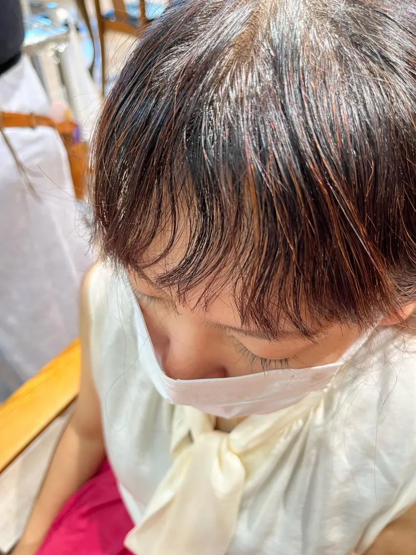 セミロング パーマ niconail 🧣ayu 📍烏山のネイルデザイン