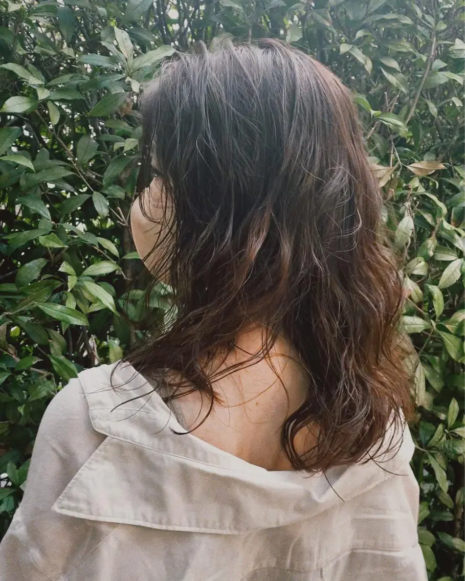 ロング パーマ くせ毛 ニュアンスパーマ 🧸メンズカット 🧸conatsuのヘアスタイル
