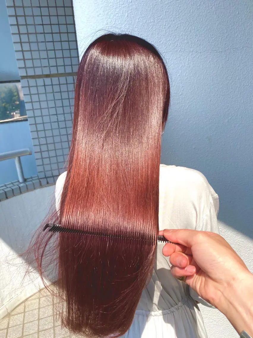 ロング カラー ブリーチ koheiのヘアスタイル