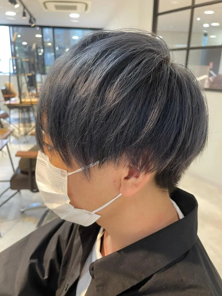カラー メンズ メンズブリーチ ブリーチ m i k u n aのヘアスタイル