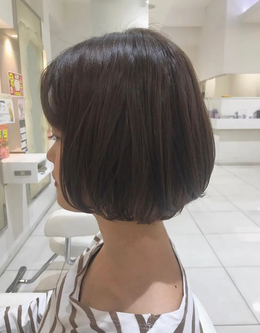 ショート カラー カット ヘアカラー トリートメント 田中 あかねのヘアスタイル
