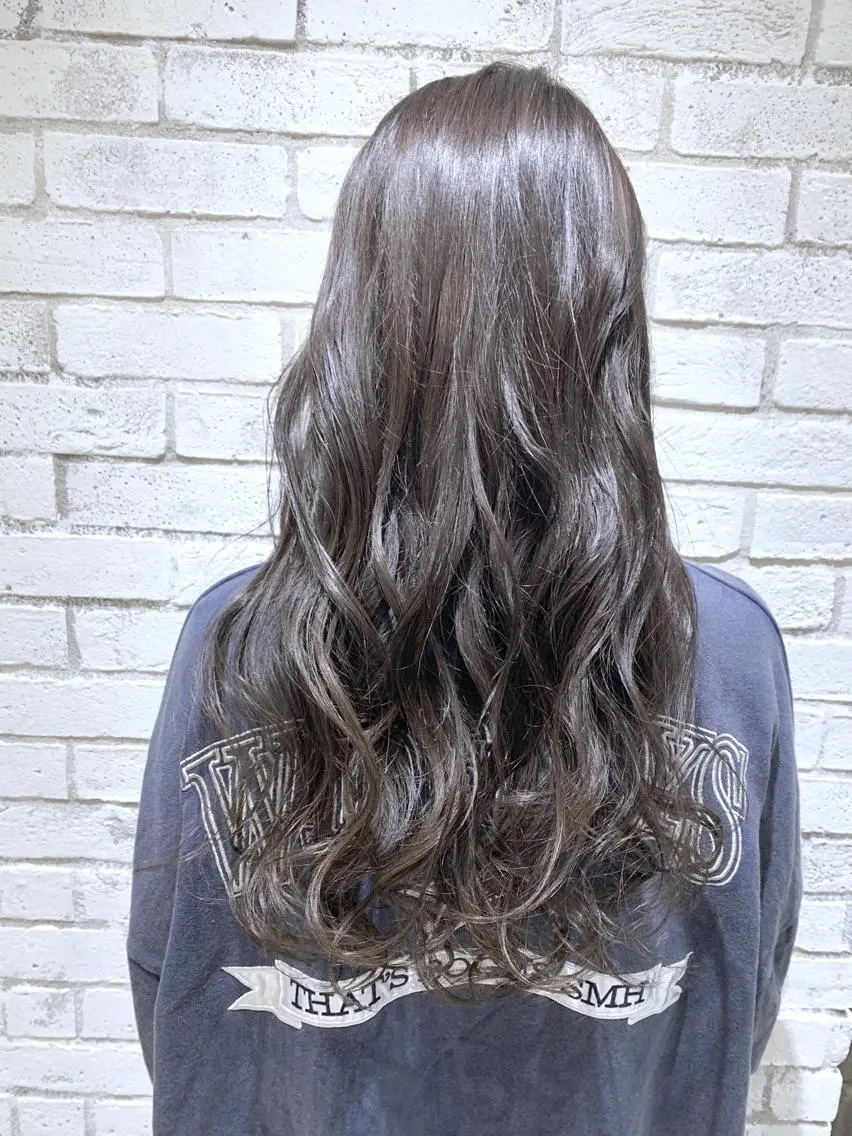 カラー パーマ ヘアアレンジ グレージュ ヘアカラー トリートメント 縮毛矯正/美髪 髪質改善/石田幸輔のヘアスタイル