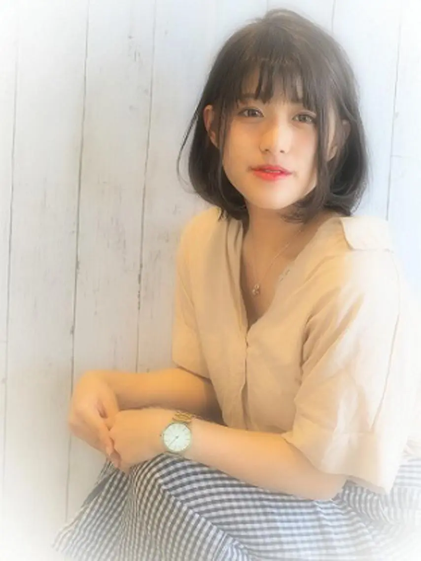 ショート カラー ボブ grand juteのヘアスタイル