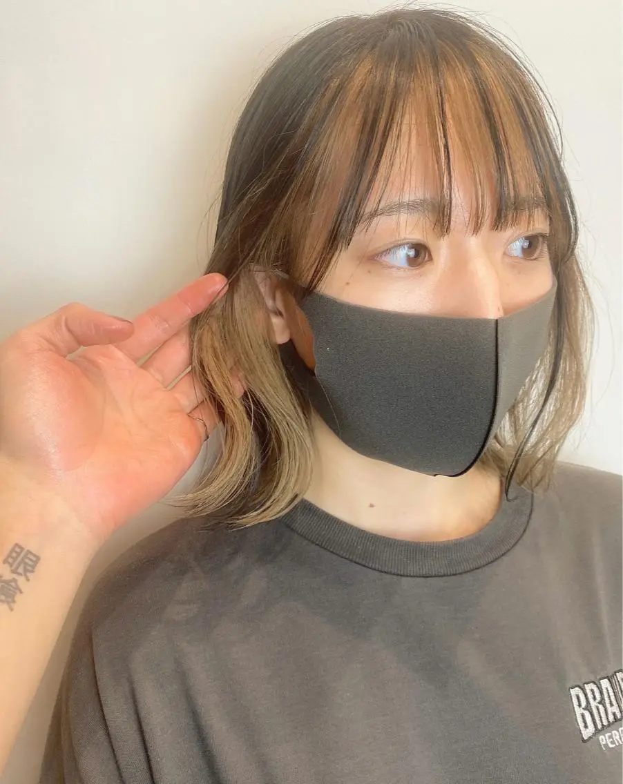 ショート カラー ♡レイヤーカット れお♡のヘアスタイル