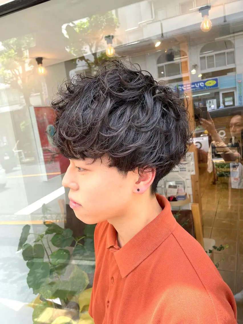 パーマ 渋谷 メンズヘア⭐️ タニグチヨシユキのヘアスタイル