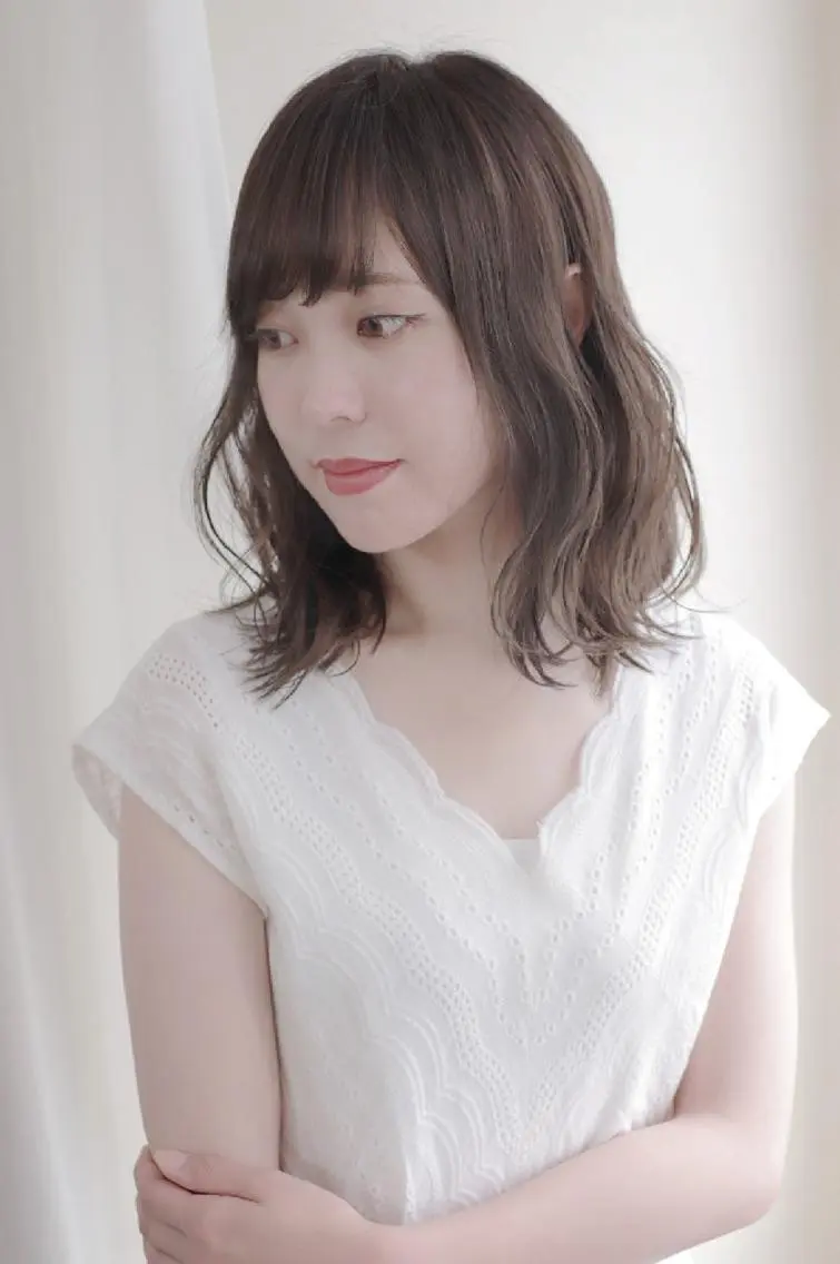 ミディアム カラー パーマ ヘアカラー トリートメント 伊藤 功士のヘアスタイル