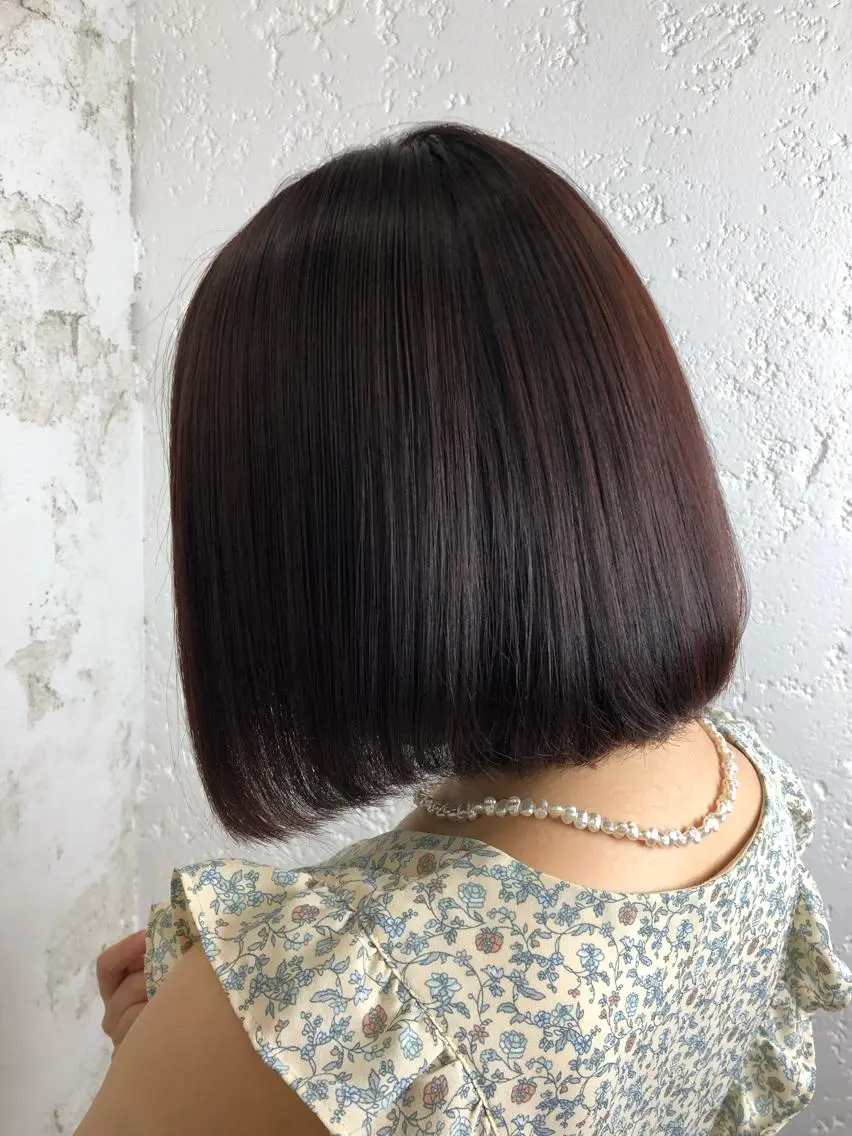 ショート カラー ️韓国ヘア/レイヤー カット❤️Yūkaのヘアスタイル