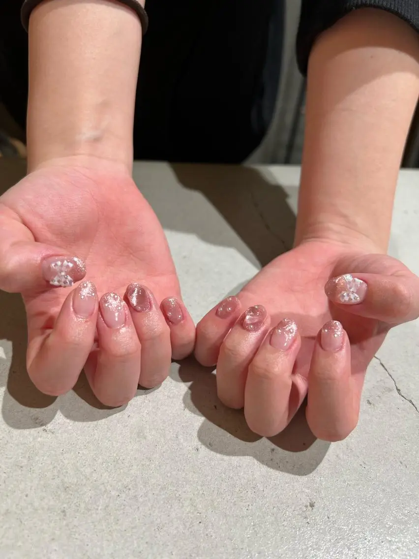 ネイル ハンドネイル zir  nail 🕊️💗RIOのネイルデザイン