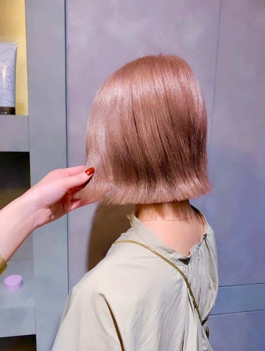 ミディアム カラー ヘアカラー トリートメント 💘大人可愛く💘 Natsuki❥❥❥のヘアスタイル