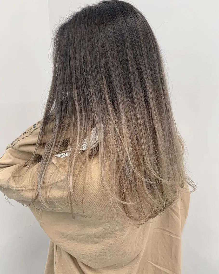 セミロング 阿部 圭悟のヘアスタイル