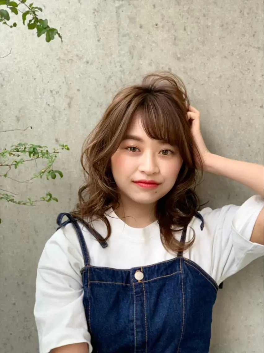 ロング ヘアアレンジ 高森 雅のヘアスタイル