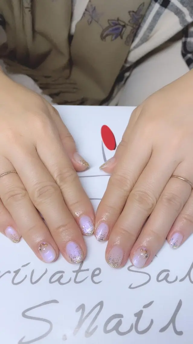 ネイル 西大分S.Nail 𓏲⋆🪸.⋆⸜🫧のネイルデザイン
