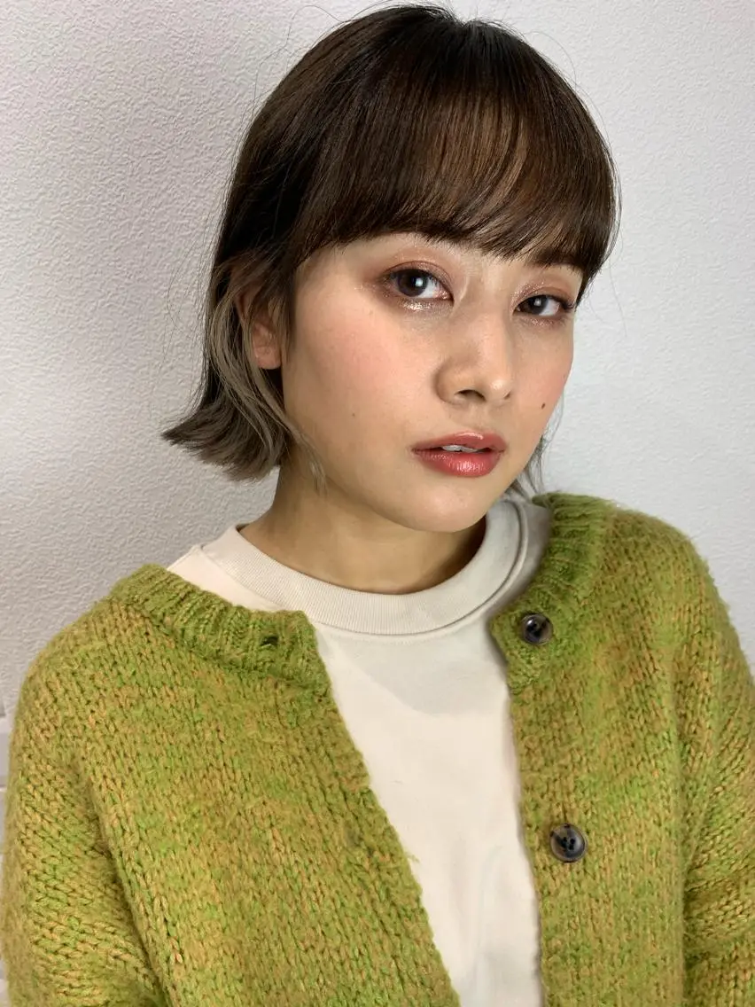 ミディアム appiis 柳田葵　横浜のヘアスタイル