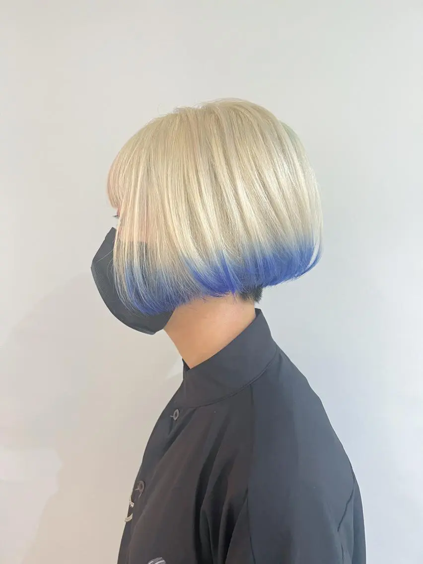 ショート ヘアカラー ☺︎ RIHOのヘアスタイル