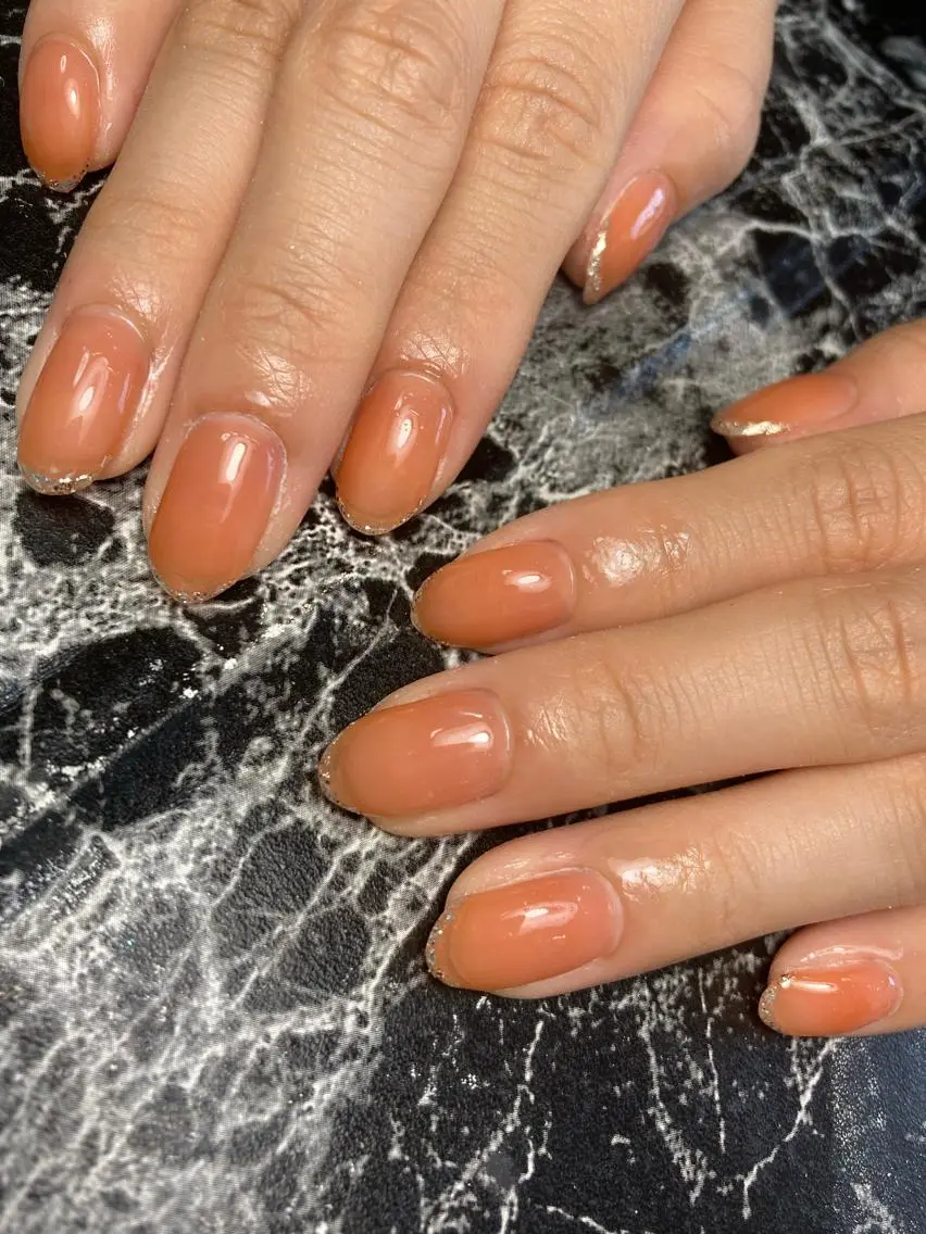 ショート ネイル ハンドネイル ✴︎ Delightのネイルデザイン