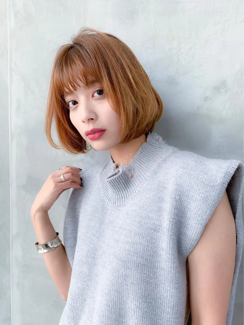 ショート カラー カット ヘアカラー トリートメント 🉐レイヤー/塩見 弘樹🉐渋谷のヘアスタイル