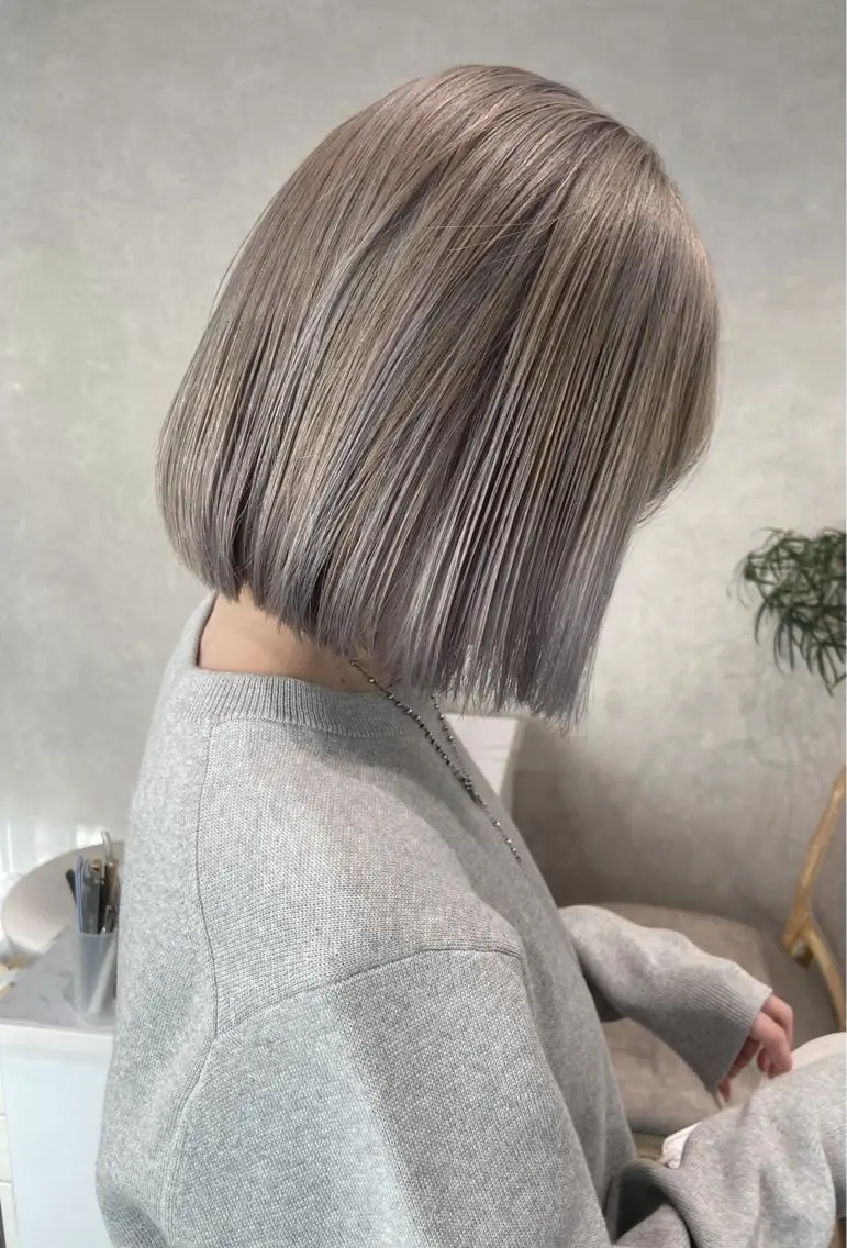 ショート カラー ヘアセット🎀パーマ Tsubasaのヘアスタイル