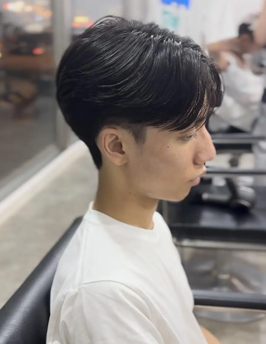 ミディアム ミディアムパーマ カット パーマ トリートメント ヘアセット Men's Eir Kodamaのヘアスタイル