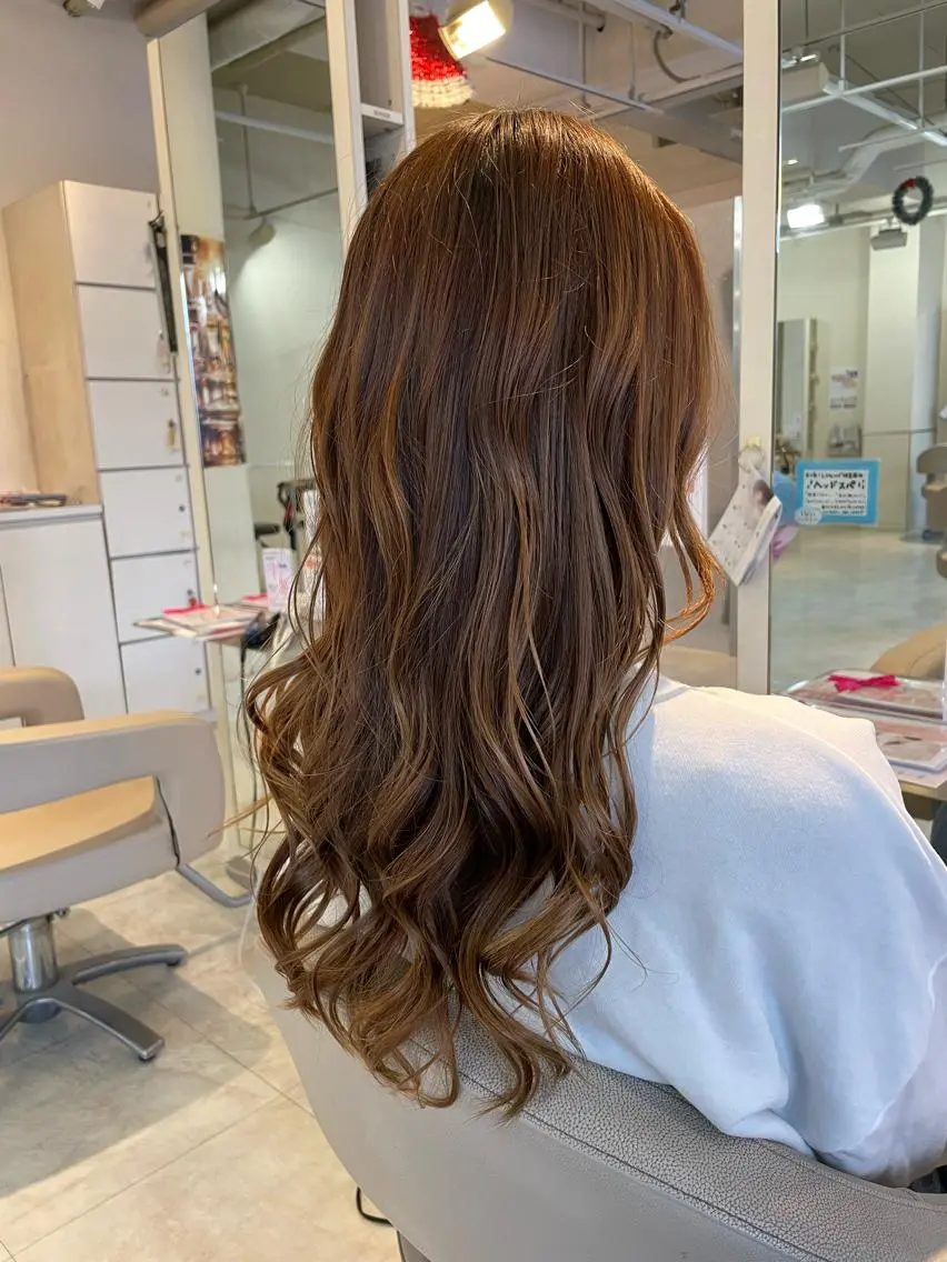 ロング トリートメント 本田 卓也のヘアスタイル