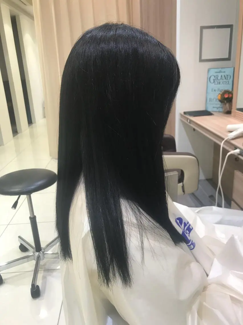 ロング カラー 縮毛矯正/髪質改善 /韓国風　山川春輝のヘアスタイル
