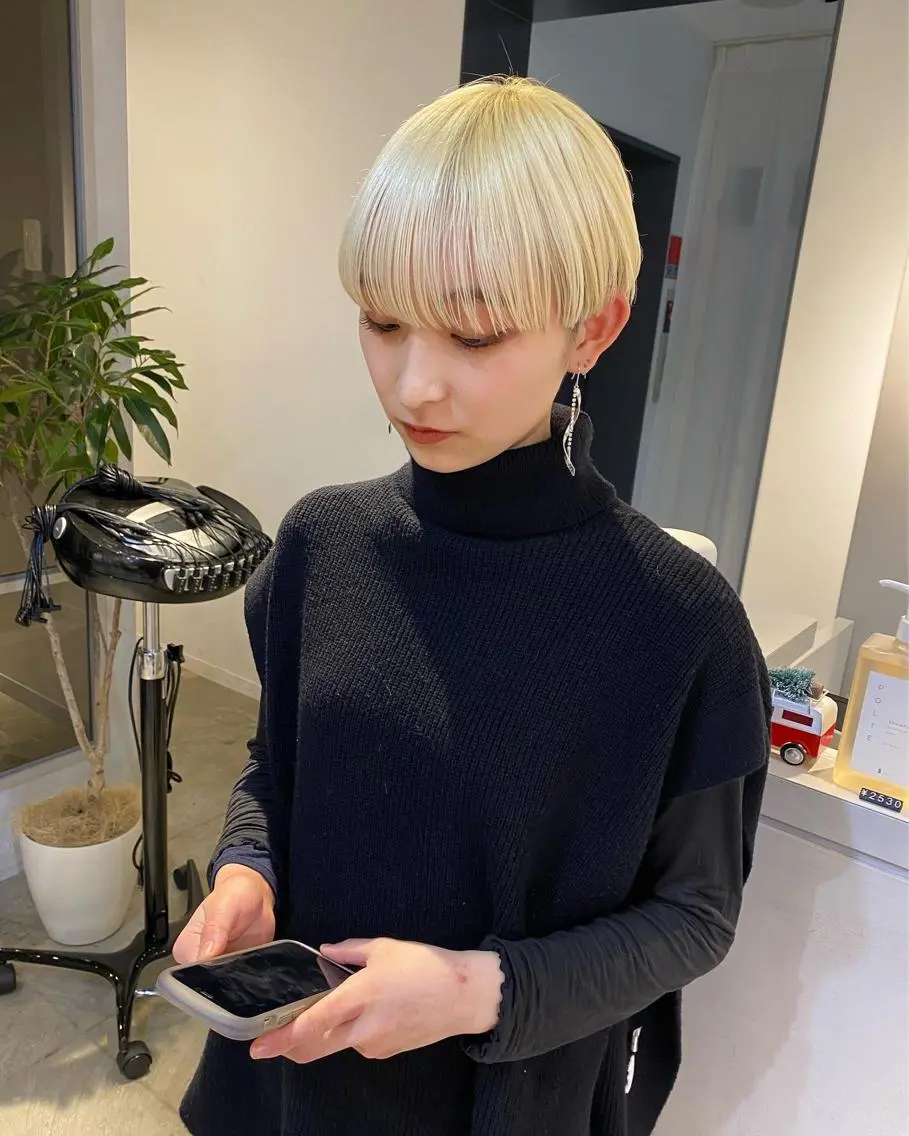 ショート トリートメント 表参道レイヤーカット 髪質改善山岸季生のヘアスタイル